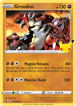 Groudon 17 — Celebrations