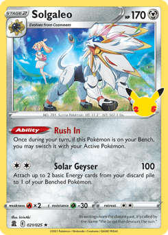 Solgaleo 21 — Celebrations