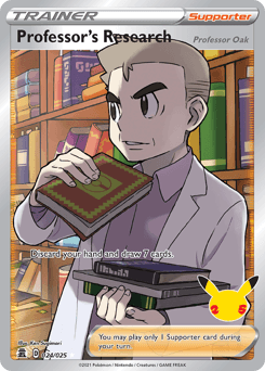 Professor's Research (Professor Oak) 24/25 — Celebrações