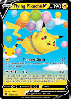 Flying Pikachu V 6 — Celebrations