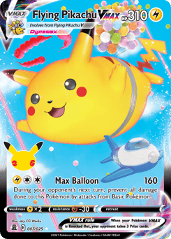 Flying Pikachu VMAX 7 — Celebrations