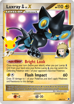 Luxray GL LV.X 109/25 — Celebrations: Classic Collection