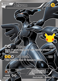 Zekrom 114/25 — Celebrations: Classic Collection
