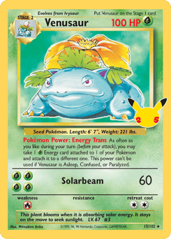 Venusaur 15/25 — Celebrations: Classic Collection