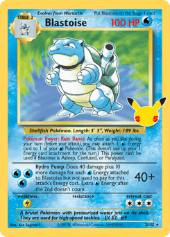 Blastoise 2 — Celebrations: Classic Collection
