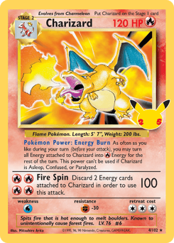 Charizard 4 — Celebrations: Classic Collection