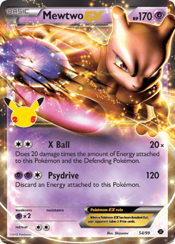 Mewtwo-EX 54 — Celebrations: Classic Collection