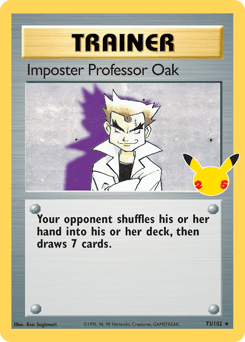 Imposter Professor Oak 73/25 — Celebrations: Classic Collection