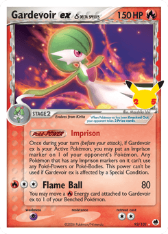 Gardevoir ex δ 93 — Celebrations: Classic Collection