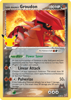 Team Magma's Groudon 9 — Celebrations: Classic Collection