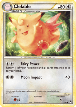 Clefable 1/95 — Chamado das Lendas