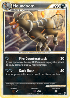 Houndoom 10/95 — Chamado das Lendas
