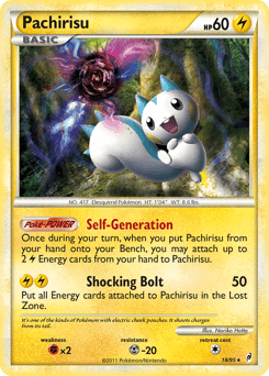 Pachirisu 18/95 — Chamado das Lendas