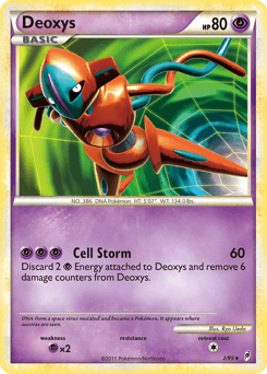 Deoxys 2/95 — Chamado das Lendas