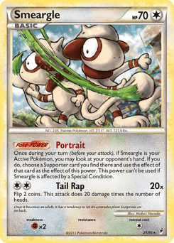 Smeargle 21 — Call of Legends