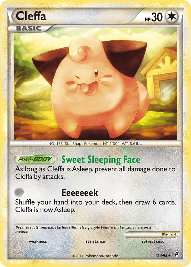 Carta Cleffa 24/95 do set Call of Legends — Pokémon TCG | Bynx
