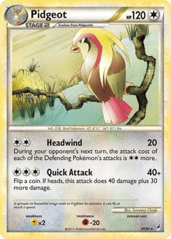 Pidgeot 30/95 — Chamado das Lendas