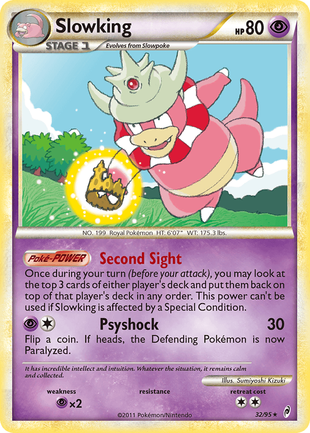Carta Slowking 32/95 do set Call of Legends — Pokémon TCG | Bynx