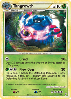 Tangrowth 34/95 — Chamado das Lendas