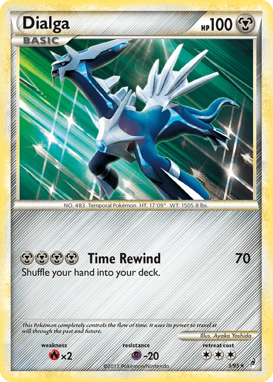Carta Dialga 3/95 do set Call of Legends — Pokémon TCG | Bynx