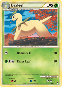 Bayleef 40/95 — Chamado das Lendas