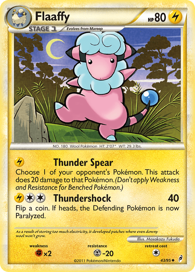 Carta Flaaffy 43/95 do set Call of Legends — Pokémon TCG | Bynx