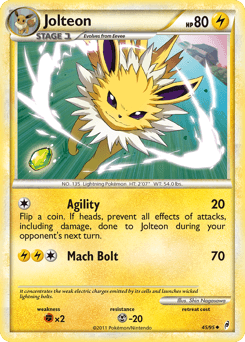 Jolteon 45 — Call of Legends