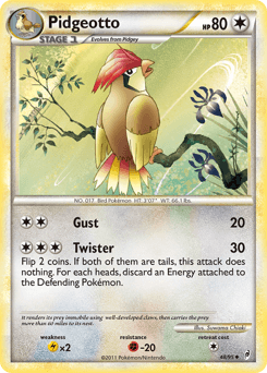 Pidgeotto 48/95 — Chamado das Lendas