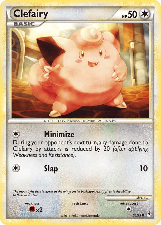 Carta Clefairy 54/95 do set Call of Legends — Pokémon TCG | Bynx