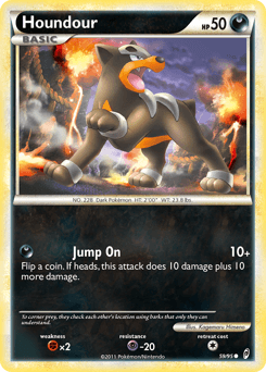 Houndour 59/95 — Chamado das Lendas