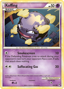 Koffing 60/95 — Chamado das Lendas