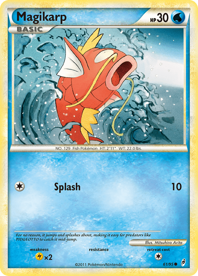 Carta Magikarp 61/95 do set Call of Legends — Pokémon TCG | Bynx