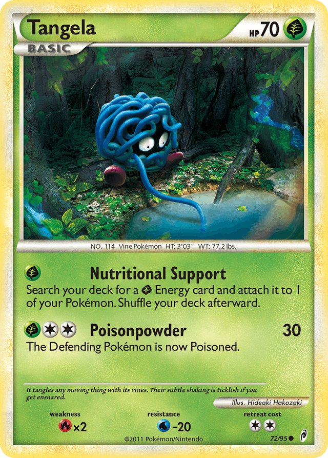 Carta Tangela 72/95 do set Call of Legends — Pokémon TCG | Bynx