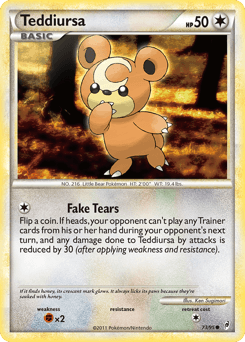 Teddiursa 73 — Call of Legends