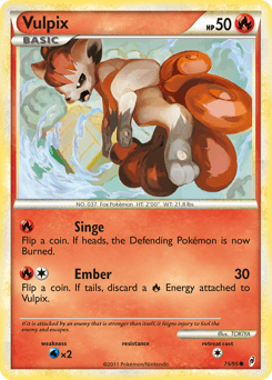 Vulpix 75/95 — Chamado das Lendas
