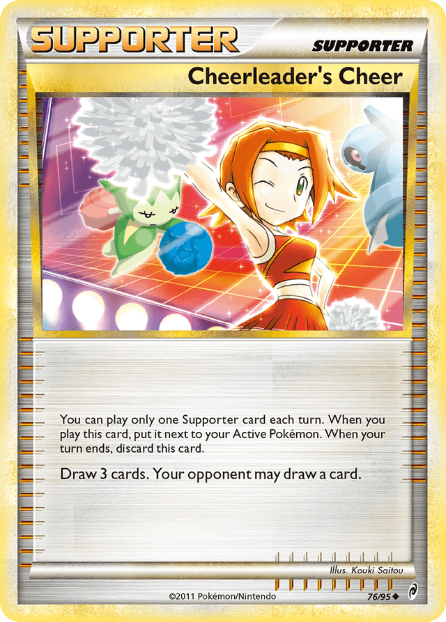 Carta Cheerleader's Cheer 76/95 do set Call of Legends — Pokémon TCG | Bynx