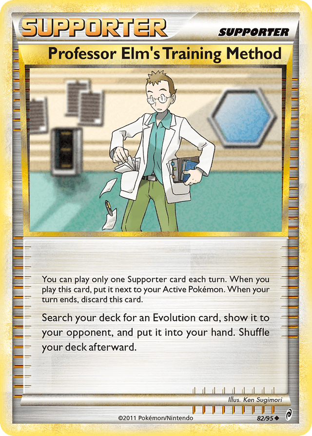 Carta Professor Elm's Training Method 82/95 do set Call of Legends — Pokémon TCG | Bynx