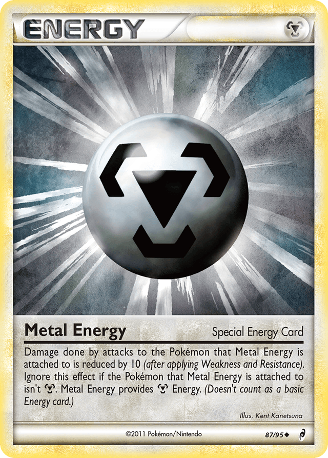 Carta Metal Energy 87/95 do set Call of Legends — Pokémon TCG | Bynx