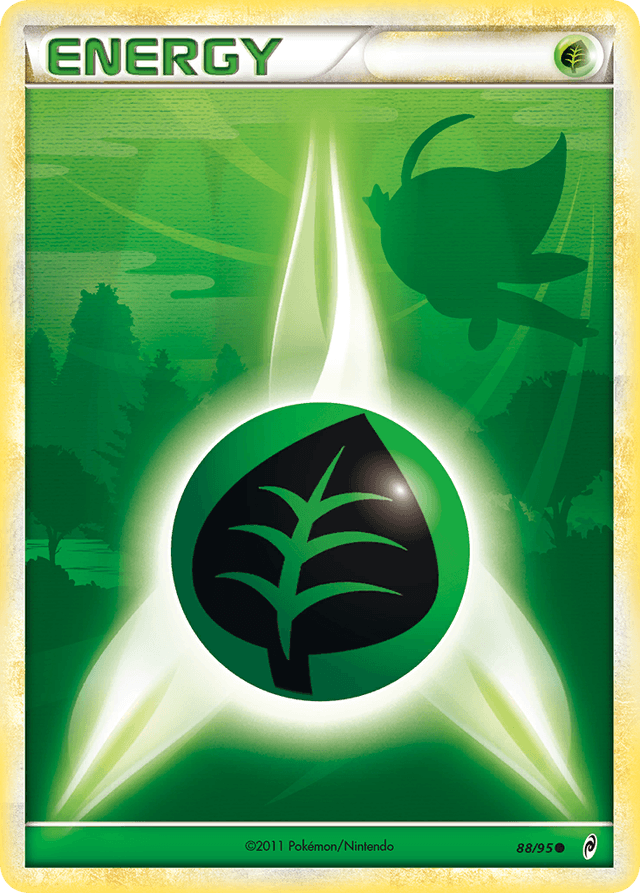 Carta Grass Energy 88/95 do set Call of Legends — Pokémon TCG | Bynx