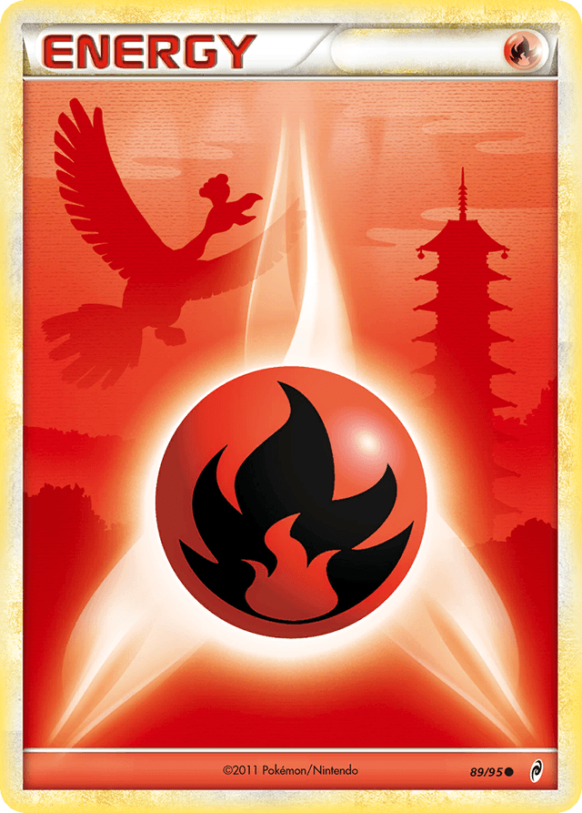Carta Fire Energy 89/95 do set Call of Legends — Pokémon TCG | Bynx