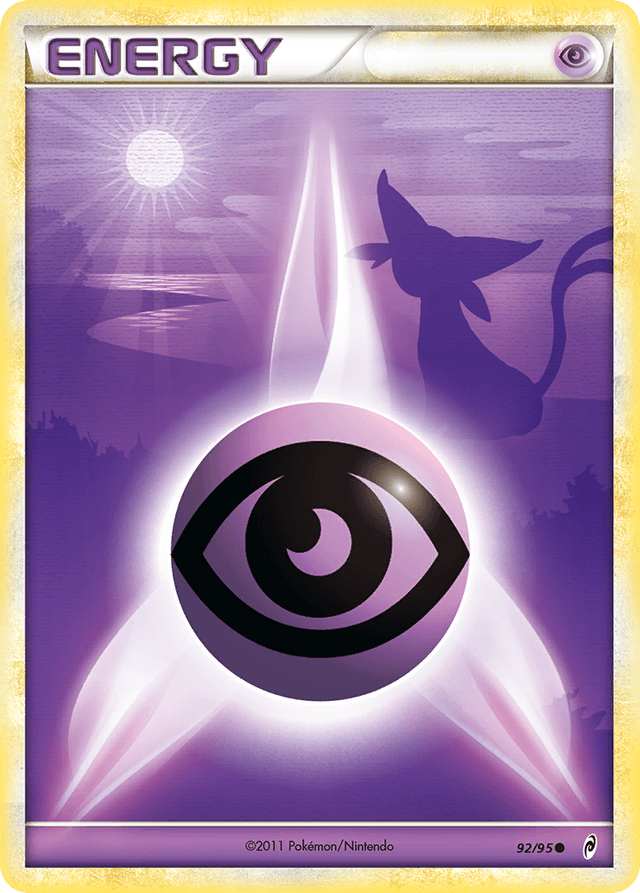 Carta Psychic Energy 92/95 do set Call of Legends — Pokémon TCG | Bynx