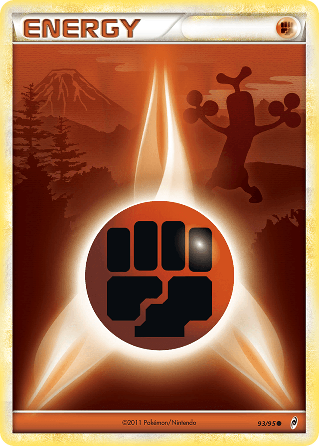 Carta Fighting Energy 93/95 do set Call of Legends — Pokémon TCG | Bynx