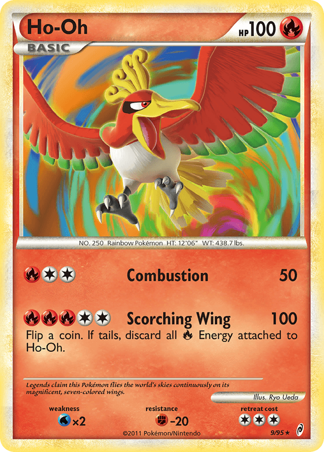 Carta Ho-Oh 9/95 do set Call of Legends — Pokémon TCG | Bynx