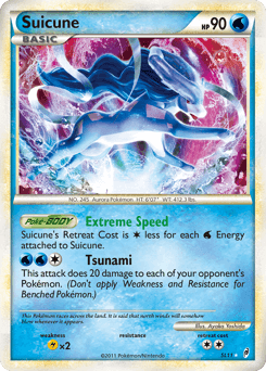 Suicune SL11/95 — Chamado das Lendas