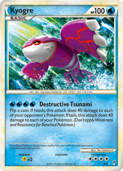 Kyogre SL6 — Call of Legends