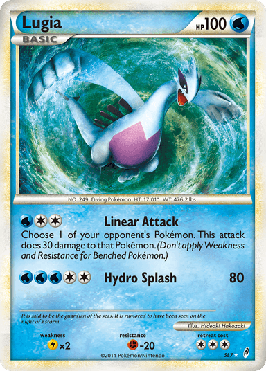 Carta Lugia SL7/95 do set Call of Legends — Pokémon TCG | Bynx