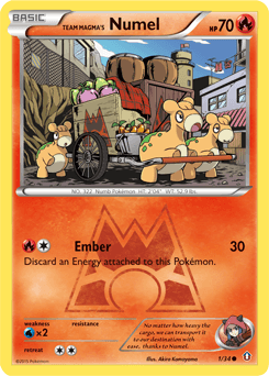 Team Magma's Numel 1 — Double Crisis