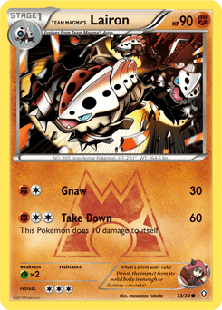 Team Magma's Lairon 13 — Double Crisis