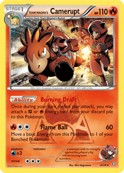 Team Magma's Camerupt 2 — Double Crisis