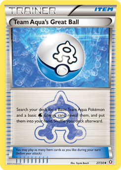 Team Aqua's Great Ball 27/34 — Crise Dupla